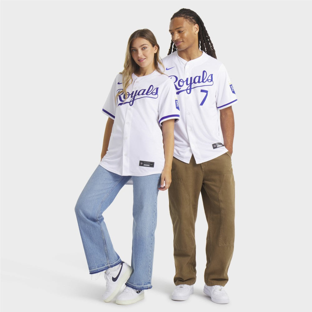 Bobby Witt Jr. Kansas City Royals Nike Home Limited Player Jersey - White - Nike on Sale