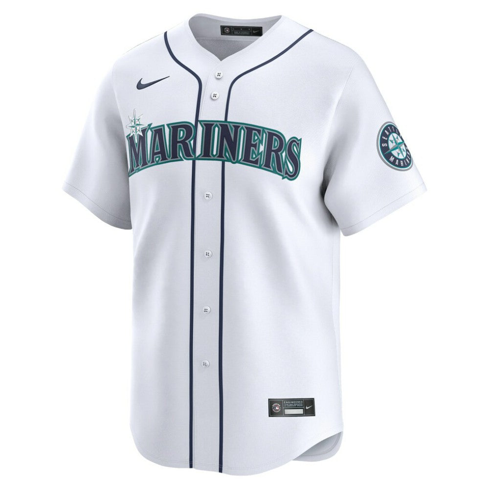 Julio Rodríguez Seattle Mariners Nike Home Limited Player Jersey - White - Nike Discount