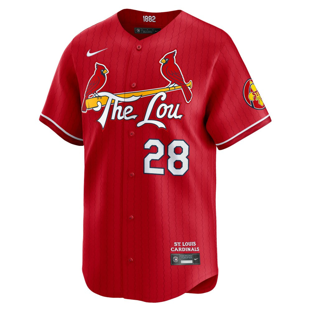 Nolan Arenado St. Louis Cardinals Nike 2024 City Connect Limited Player Jersey - Red - Nike Online