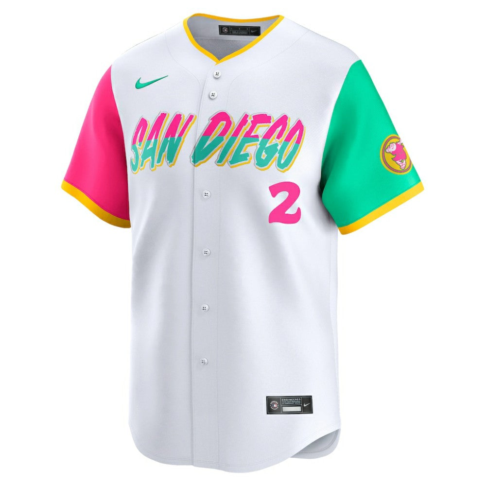 Xander Bogaerts San Diego Padres Nike City Connect Limited Player Jersey - White - Nike on Sale