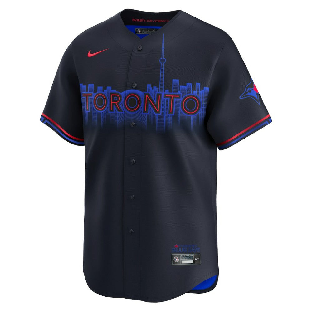 Toronto Blue Jays Nike 2024 City Connect Limited Jersey - Navy - Nike on Sale