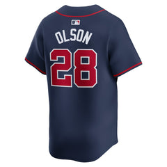 Matt Olson Atlanta Braves Nike Alternate Limited Player Jersey - Navy - Nike Discount
