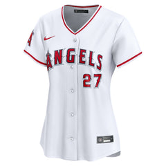 Mike Trout Los Angeles Angels Nike Women's Home Limited Player Jersey - White - Nike Online