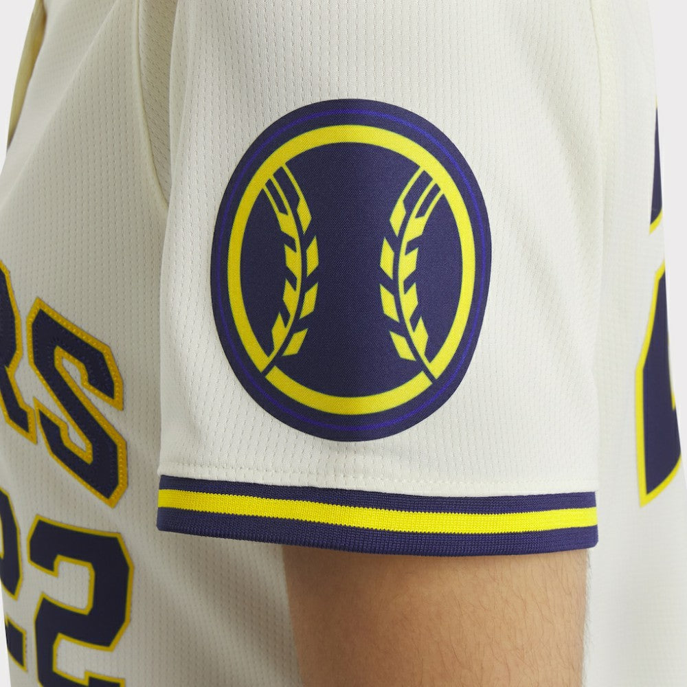 Christian Yelich Milwaukee Brewers Nike Women's Home Limited Player Jersey - Cream - Nike Lifestyle