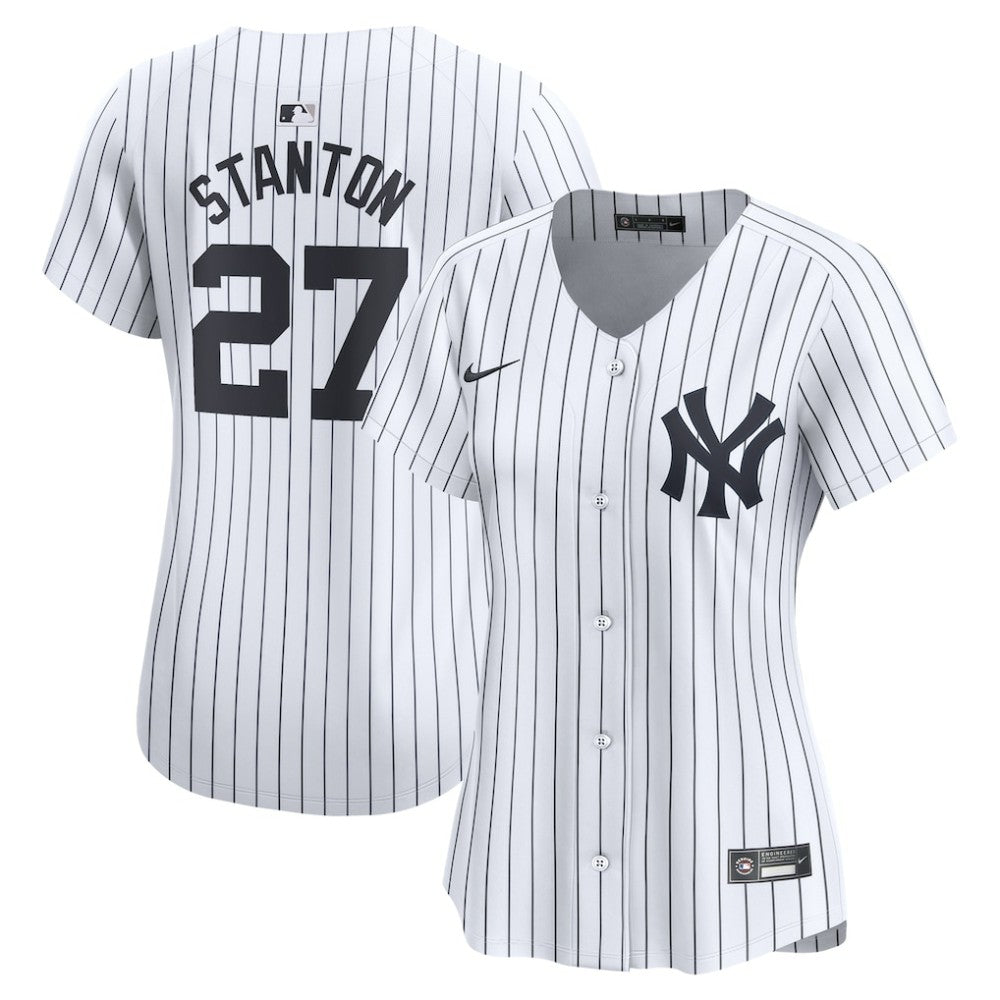 Giancarlo Stanton New York Yankees Nike Women's  Home Limited Player Jersey - White - Nike Discount