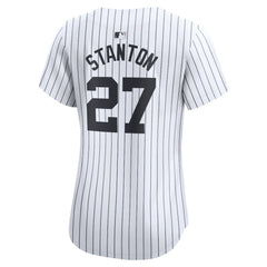 Giancarlo Stanton New York Yankees Nike Women's  Home Limited Player Jersey - White - Nike Discount