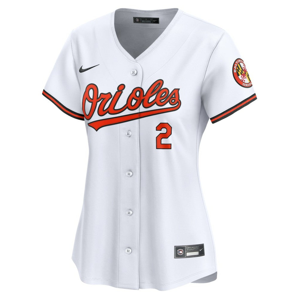 Gunnar Henderson Baltimore Orioles Nike Women's  Home Limited Player Jersey - White - Nike Online