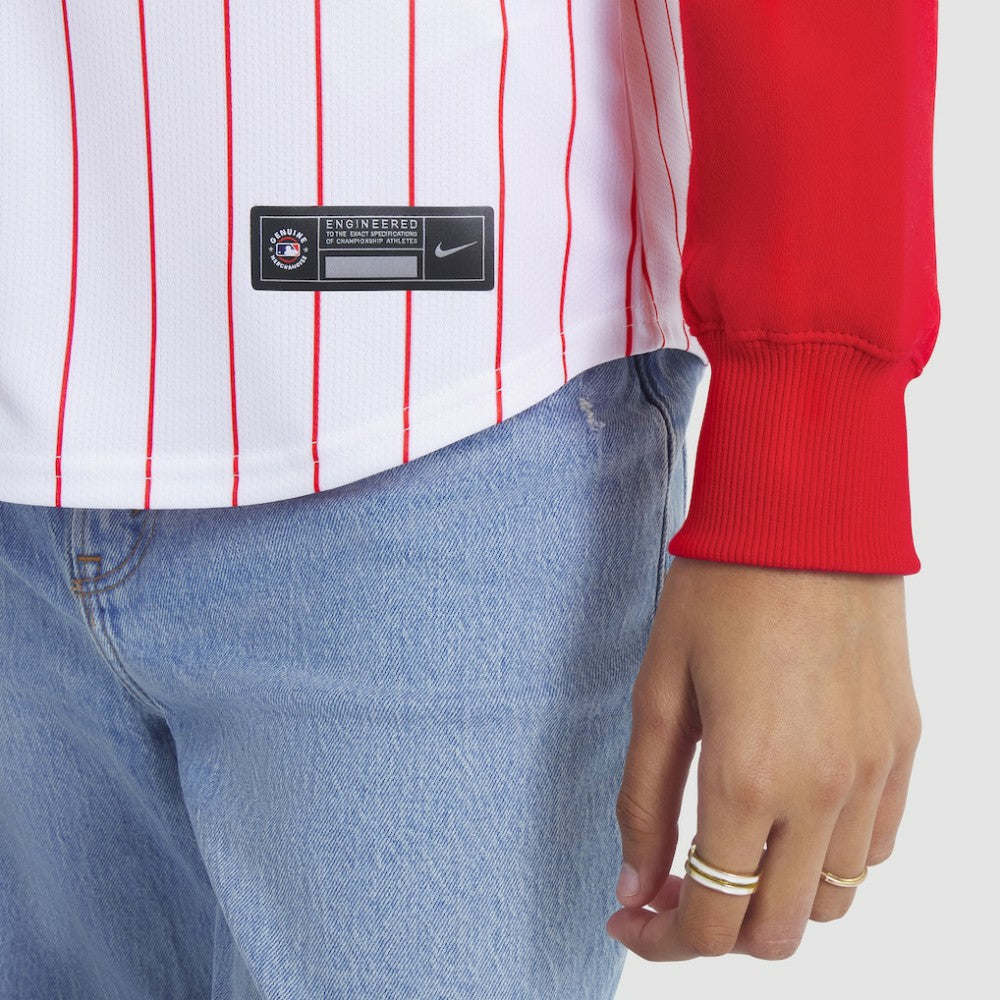 Bryce Harper Philadelphia Phillies Nike Women's Home Limited Player Jersey - White - Nike Sale