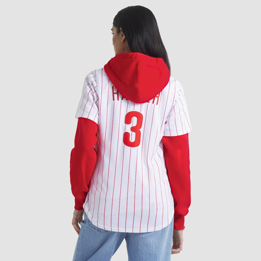 Bryce Harper Philadelphia Phillies Nike Women's Home Limited Player Jersey - White - Nike Sale