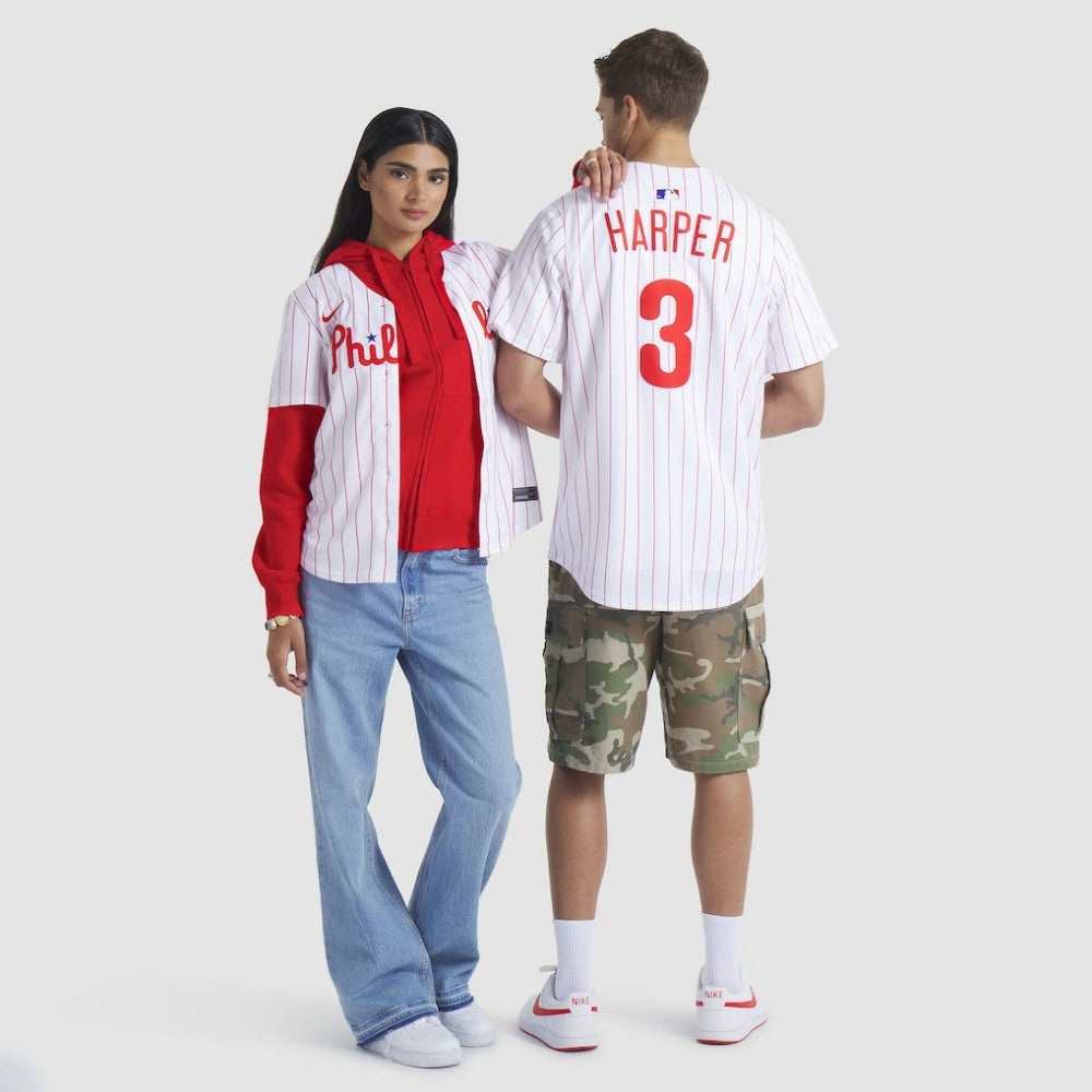 Bryce Harper Philadelphia Phillies Nike Women's Home Limited Player Jersey - White - Nike Sale