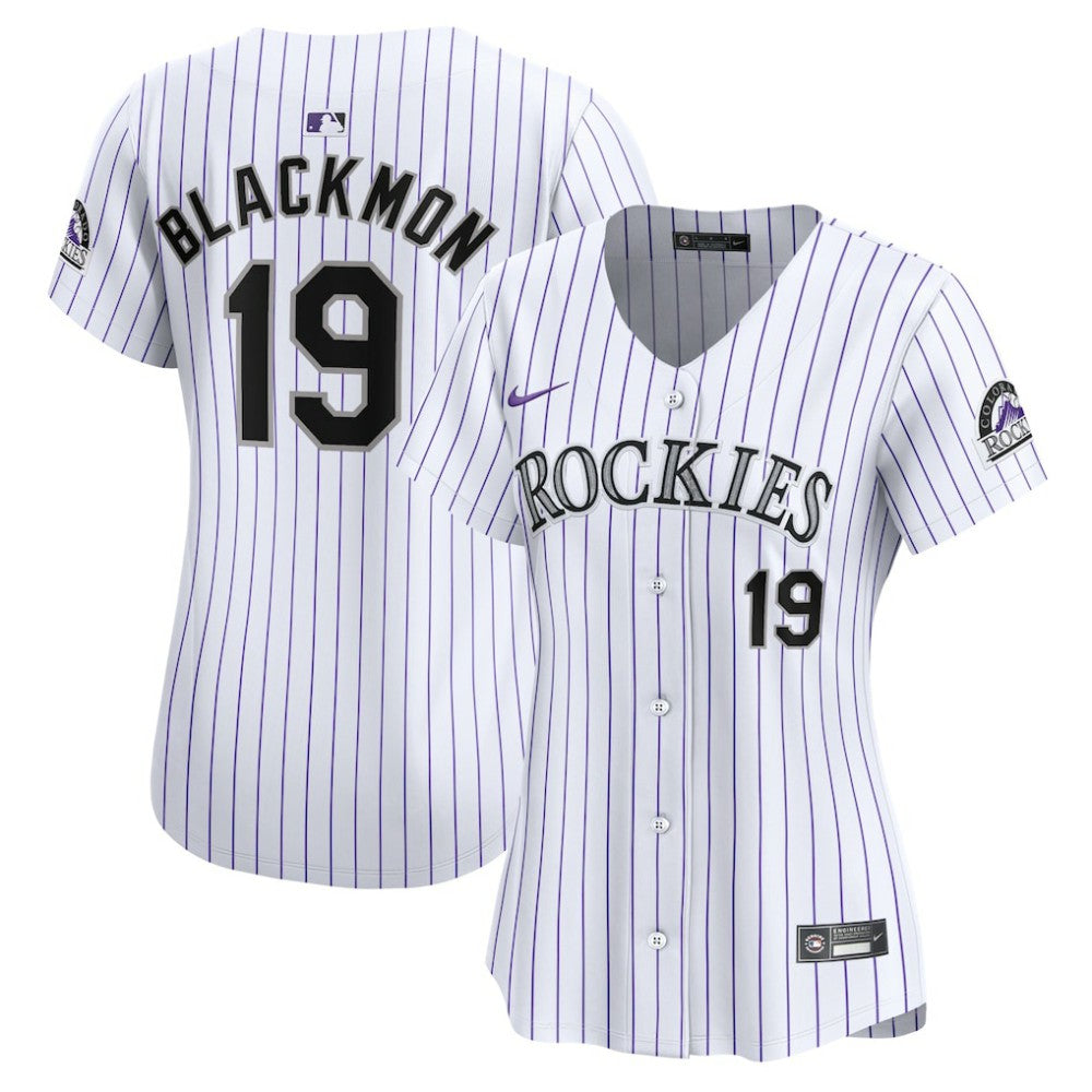 Charlie Blackmon Colorado Rockies Nike Women's Home Limited Player Jersey - White - Nike Discount