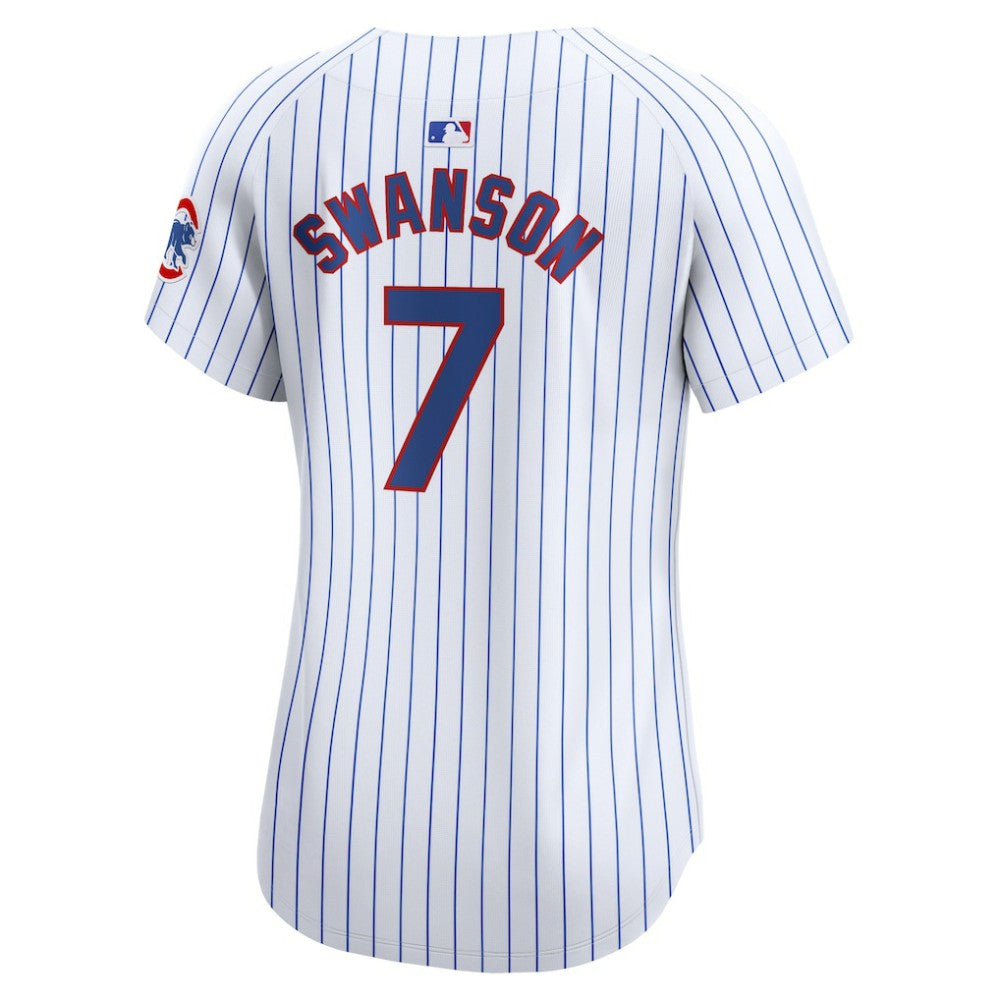 Dansby Swanson Chicago Cubs Nike Women's Home Limited Player Jersey - White - Nike Sale