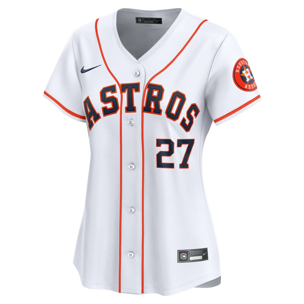 Jose Altuve Houston Astros Nike Women's Home Limited Player Jersey - White - Nike on Sale
