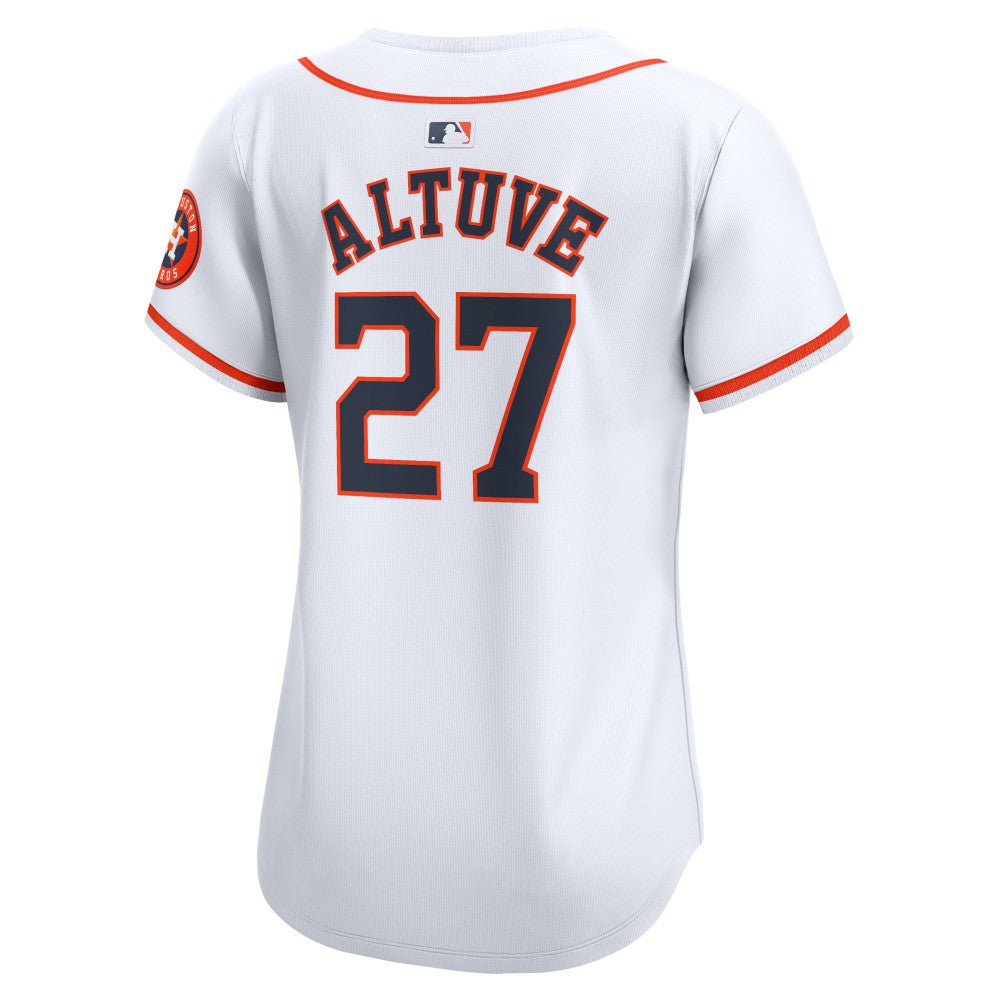 Jose Altuve Houston Astros Nike Women's Home Limited Player Jersey - White - Nike on Sale
