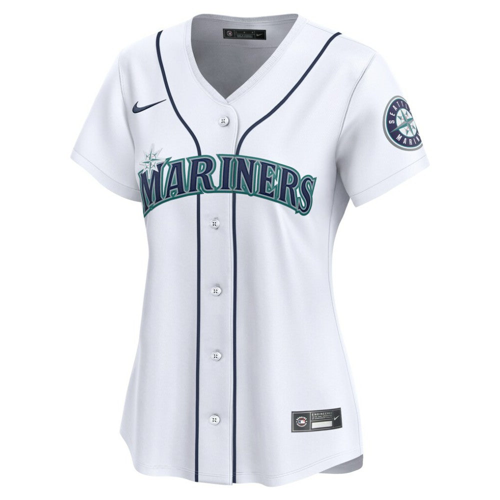 Julio Rodríguez Seattle Mariners Nike Women's Home Limited Player Jersey - White - Nike Online
