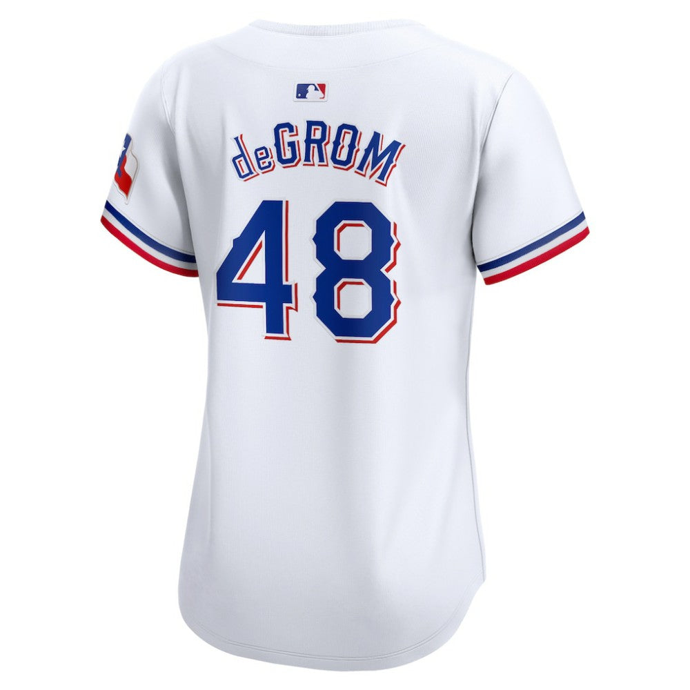 Jacob deGrom Texas Rangers Nike Women's Home Limited Player Jersey - White - Nike Online