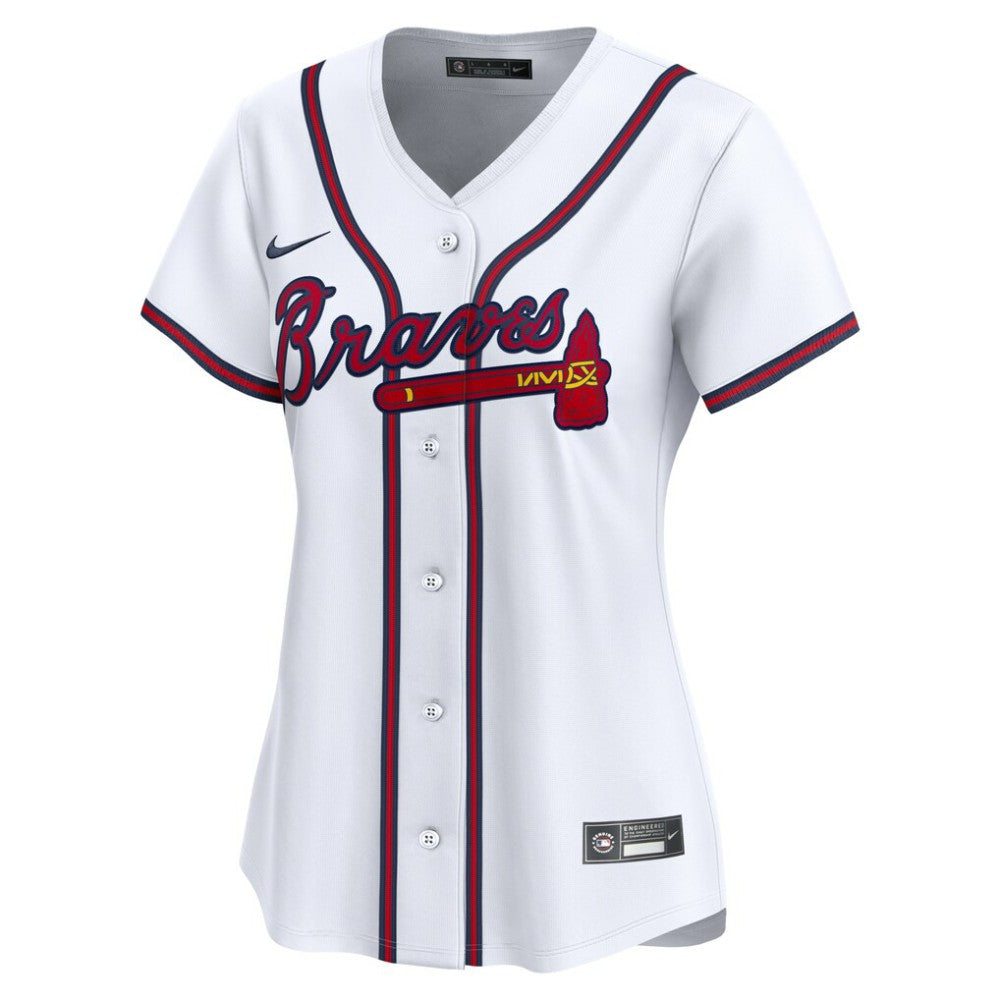 Spencer Strider Atlanta Braves Nike Women's  Home Limited Player Jersey - White - Nike Sale