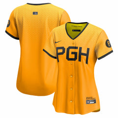 Pittsburgh Pirates Nike Women's City Connect Limited Jersey - Gold - Nike Online