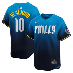 J.T. Realmuto Philadelphia Phillies Nike 2024 City Connect Limited Player Jersey - Blue - Nike Sale