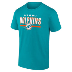 Miami Dolphins Speed & Agility T-Shirt Aqua