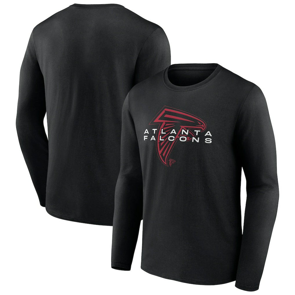 Atlanta Falcons Advance to Victory Long Sleeve T-Shirt Black