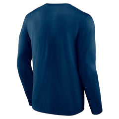 Chicago Bears Advance to Victory Long Sleeve T-Shirt Navy