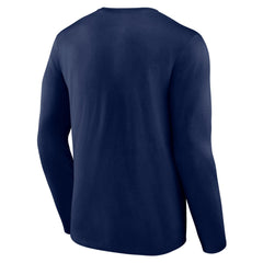 Denver Broncos Advance to Victory Long Sleeve T-Shirt Navy