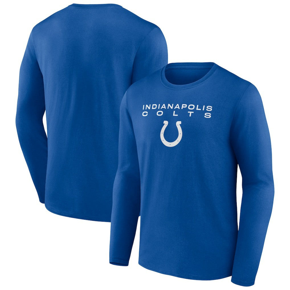 Indianapolis Colts Advance to Victory Long Sleeve T-Shirt Royal