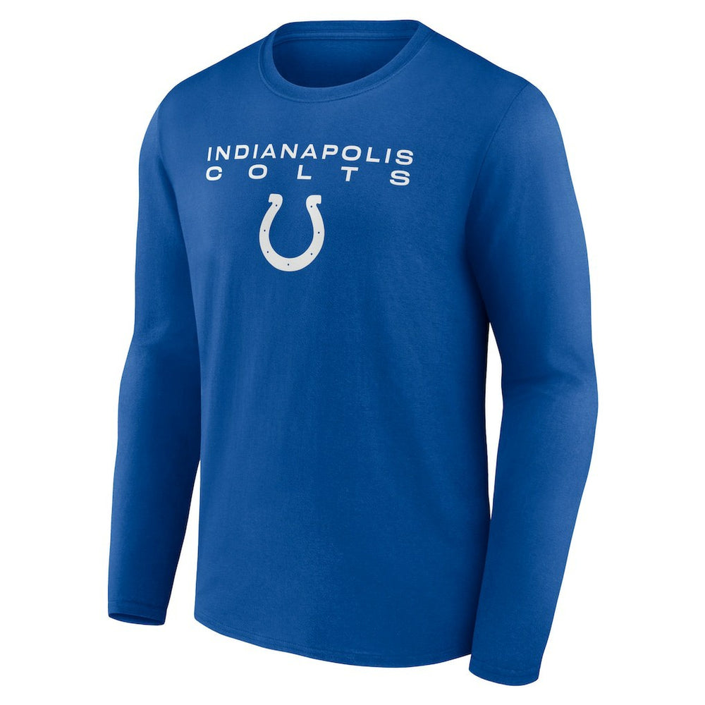 Indianapolis Colts Advance to Victory Long Sleeve T-Shirt Royal