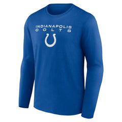 Indianapolis Colts Advance to Victory Long Sleeve T-Shirt Royal