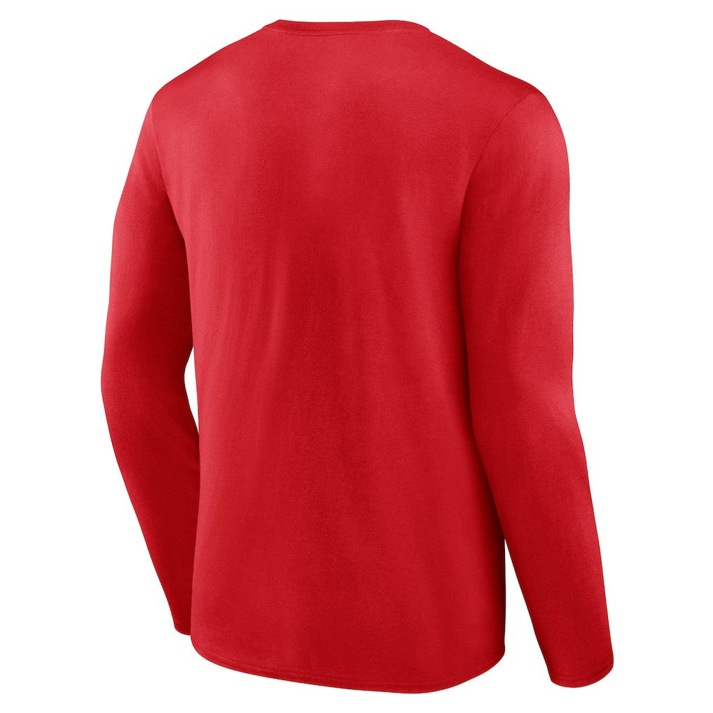 Kansas City Chiefs Advance to Victory Long Sleeve T-Shirt Red