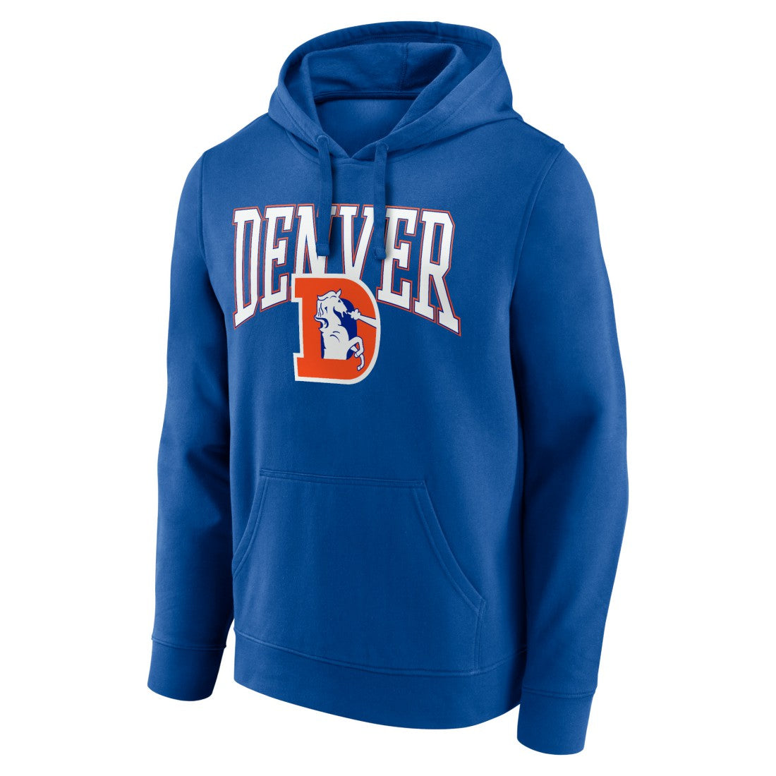 Denver Broncos Gridiron Classics Campus Standard Pullover Hoodie Royal