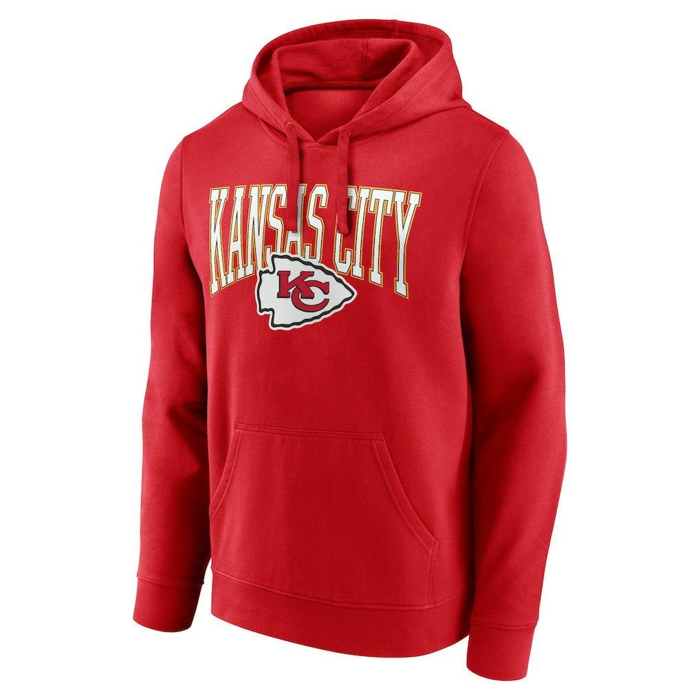 Kansas City Chiefs Gridiron Classics Campus Standard Pullover Hoodie Red