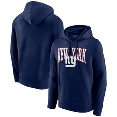 New York Giants Gridiron Classics Campus Standard Pullover Hoodie Navy