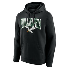 Philadelphia Eagles Gridiron Classics Campus Standard Pullover Hoodie Black