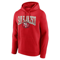 San Francisco 49ers Gridiron Classics Campus Standard Pullover Hoodie Scarlet