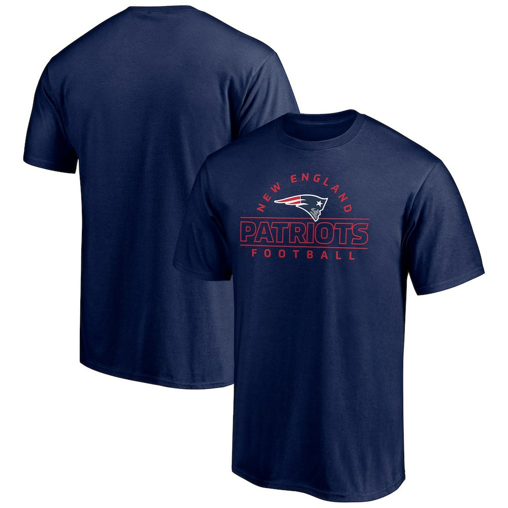 New England Patriots Dual Threat T-Shirt Navy