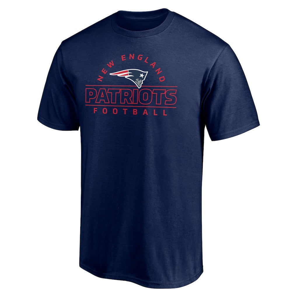 New England Patriots Dual Threat T-Shirt Navy