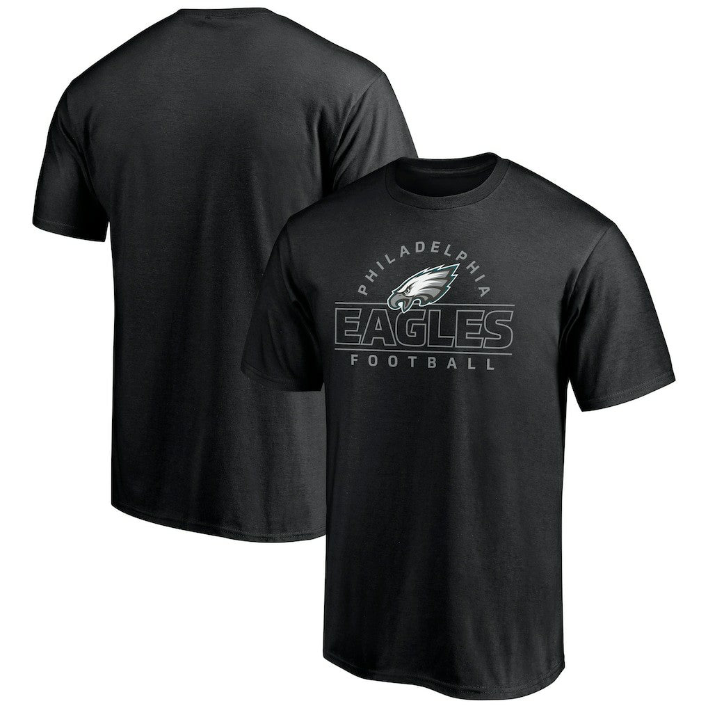 Philadelphia Eagles Dual Threat T-Shirt Black