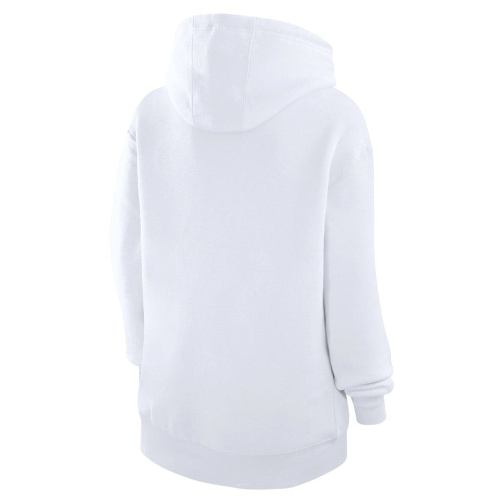 San Francisco Giants G-III 4Her by Carl Banks Women's Heart Fleece Pullover Hoodie - White - MLB Lifestyle