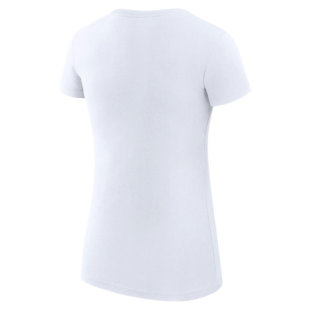 Cincinnati Reds G-III 4Her by Carl Banks Women's Super-Slim Fit Lightweight Heart Graphic T-Shirt - White - MLB Lifestyle