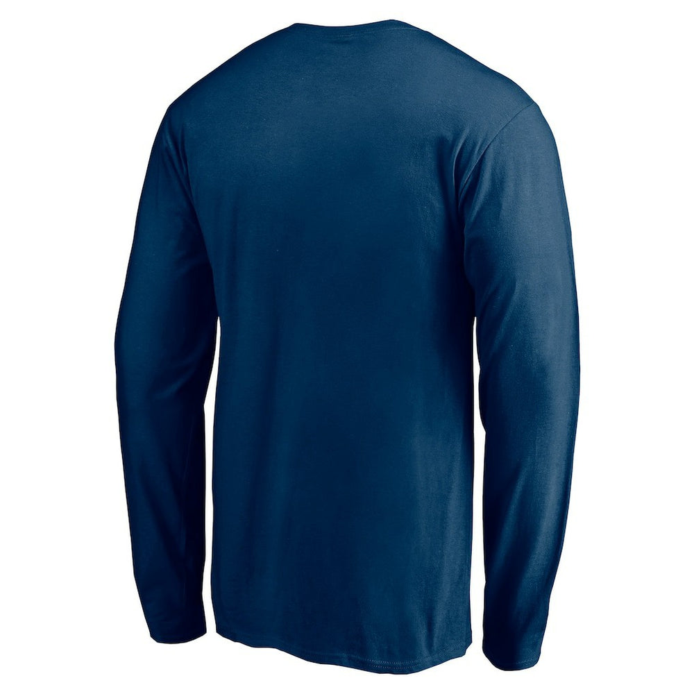Chicago Bears Squad Throwbacks Long Sleeve T-Shirt Navy