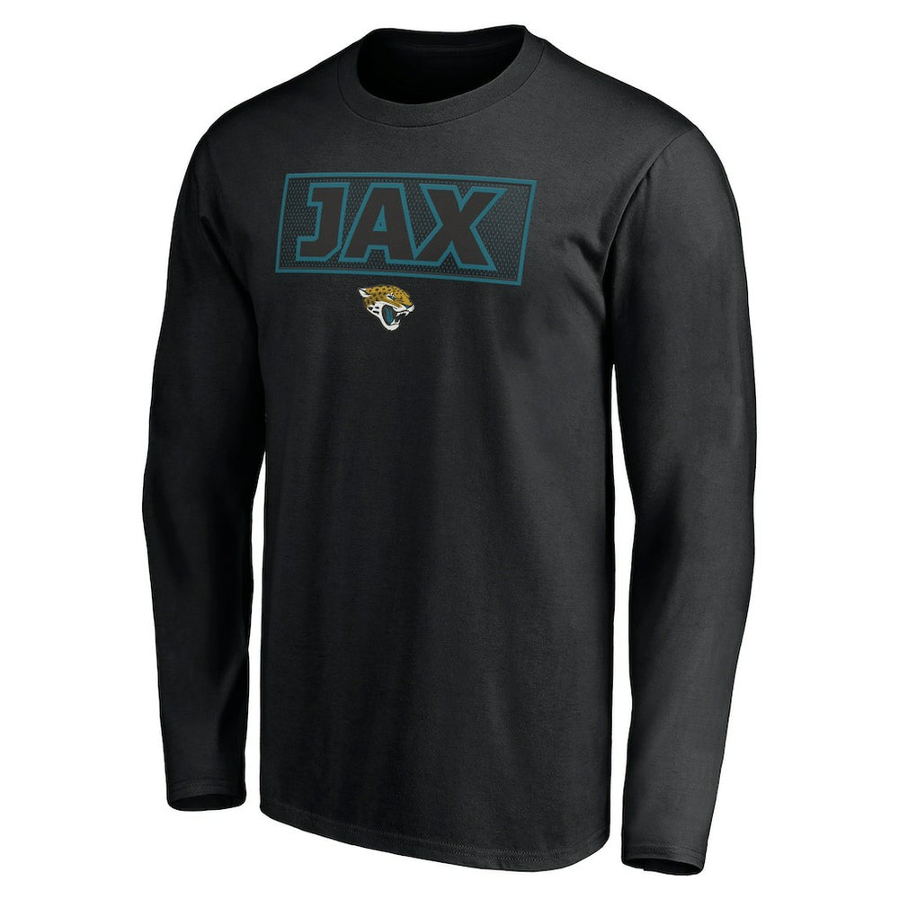 Jacksonville Jaguars Squad Throwbacks Long Sleeve T-Shirt Black