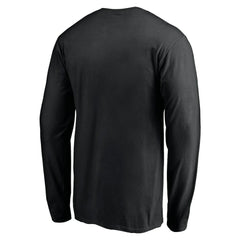 Philadelphia Eagles Squad Throwbacks Long Sleeve T-Shirt Black