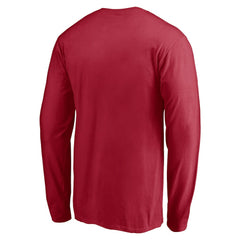 San Francisco 49ers Squad Throwbacks Long Sleeve T-Shirt Scarlet