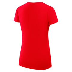 Cincinnati Reds G-III 4Her by Carl Banks Women's Super-Slim Fit Lightweight Heart V-Neck T-Shirt - Red - MLB Online