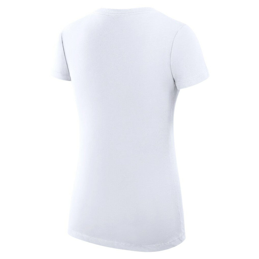 San Francisco Giants G-III 4Her by Carl Banks Women's Super-Slim Fit Lightweight Heart V-Neck T-Shirt - White - MLB Sale