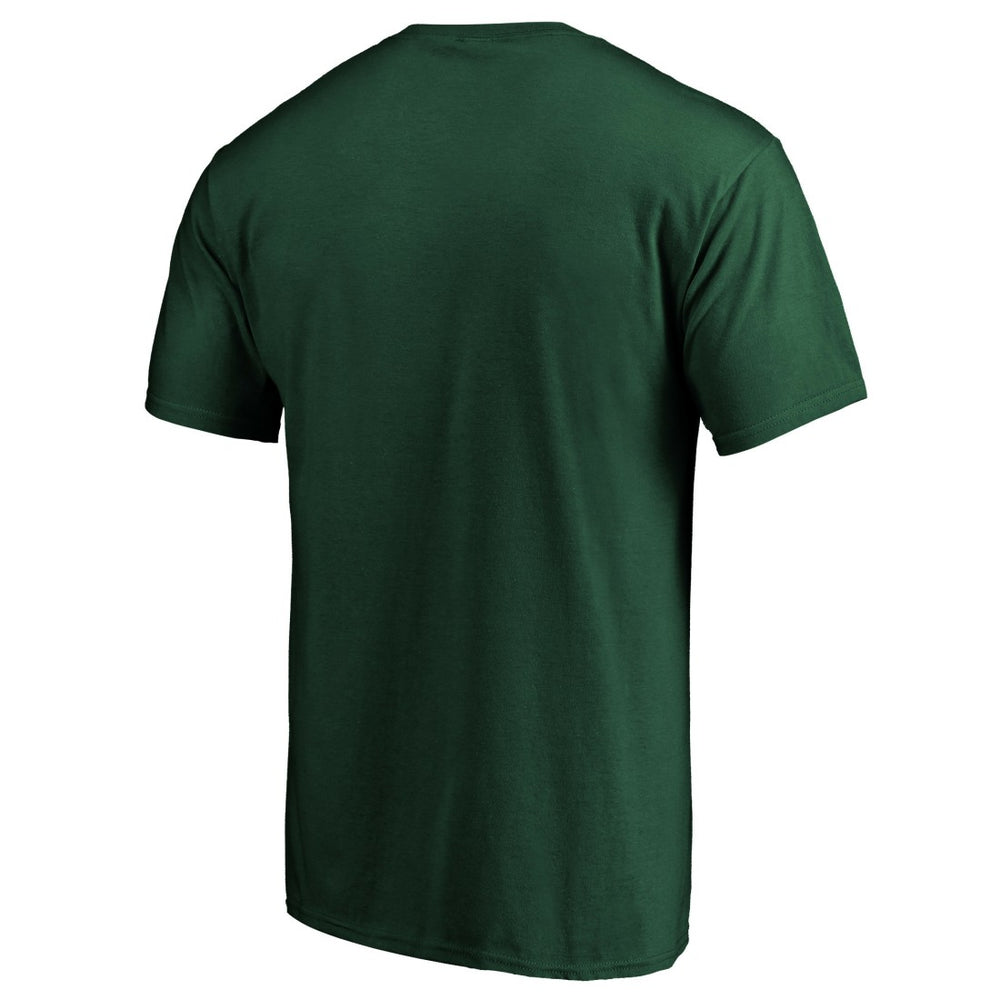Green Bay Packers Game Day Stack T-Shirt Green