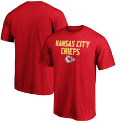 Kansas City Chiefs Game Day Stack T-Shirt Red