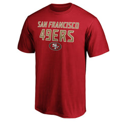 San Francisco 49ers Game Day Stack T-Shirt Scarlet